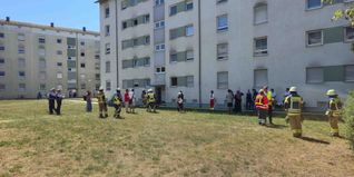Der Brand in der Königsberger Straße war rasch gelöscht.